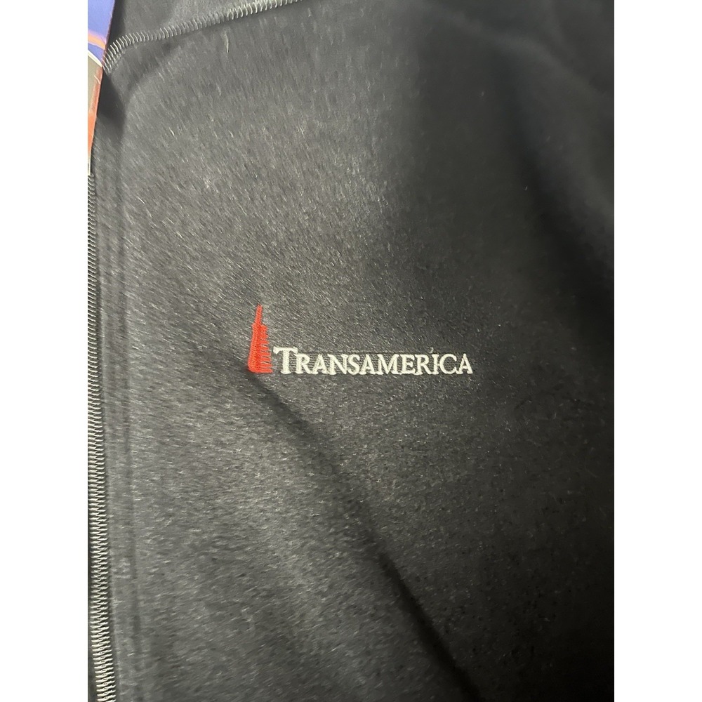 NWT Patagonia Synchilla Fleece Vest Men's Size 2XL Fill Zip Transamerica Logo - Picture 5 of 9
